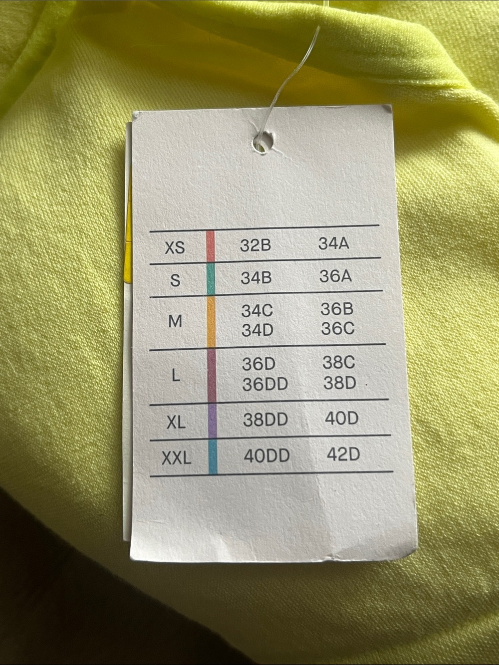 Auden Bright Lemon Seamless Bralette - Picture 7 of 7
